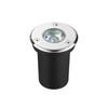 In-ground LED Fixture Matte Chrome 3W 4200K Gawra Ideus 03246