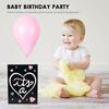 Reveal Balloon Box Clear Balloons Baby Birthday Party Favors Decorative Paper Girl