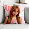 PinkpantheressS Capable of Love  Square DoubleSided printed Pillow Case Bedroom Bedside Pillow Sofa Cushion Cover Gift