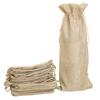 Burlap Linen Party Decoration Gift Packaging Bag Wine Bottle Covers Wine Bags Champagne Pouch