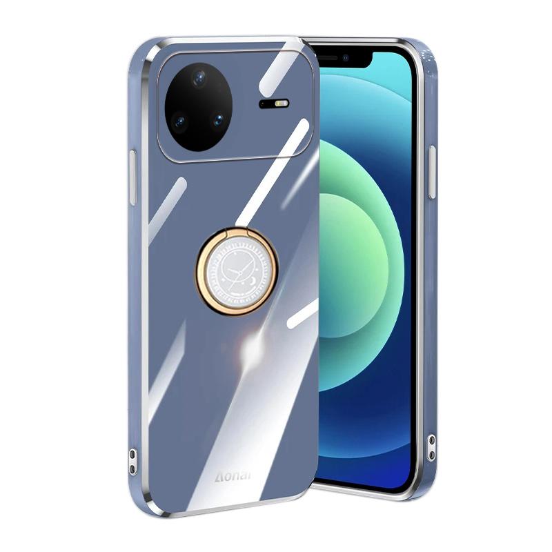 For Huawei Nova 15 Pro Case Smooth Electroplated Magnetic Suction Ring Bracket For Huawei Nova 15 Back Cover
