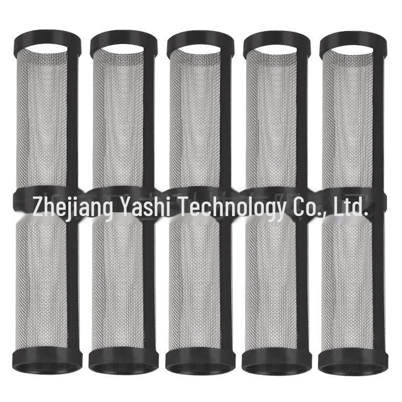 Комплект безвоздушного распылителя высокого давления: Форсунка, седло «утконос», труба, фильтр распылителя, удлинительный стержень.