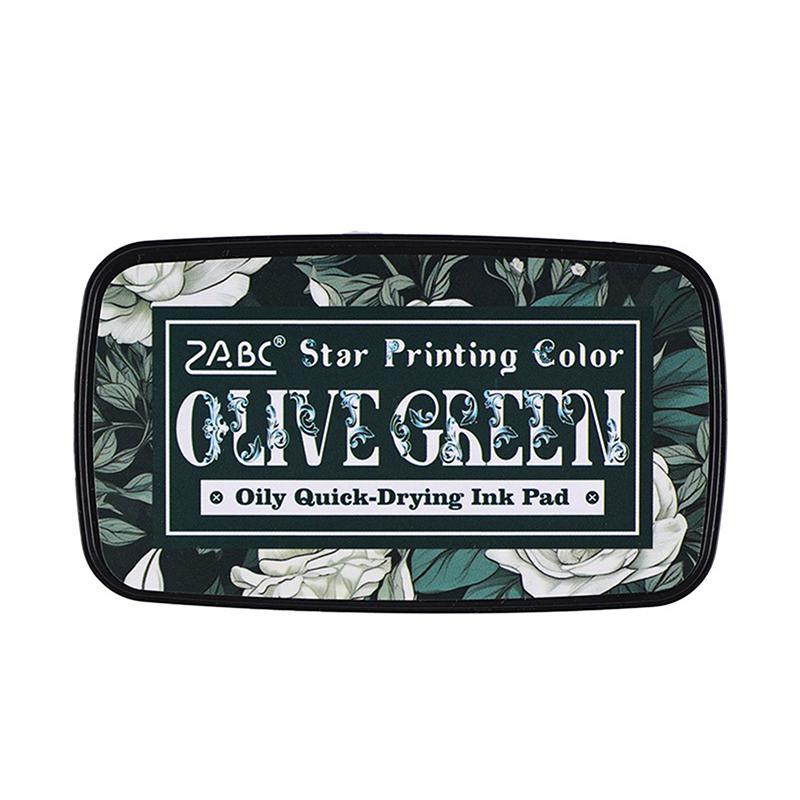 Красочная многоцветная штемпельная подушечка для штампов для планировщика, для скрапбукинга, студенческие принадлежности, самонаборная штемпельная подушечка, школьные аксессуары, канцелярские товары