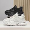 Daddy Shoes Women's Black and White Classic Platform Ins Trendy 2025 New Mesh Breathable Comfortable Heightening Sports Shoes Women's Shoes