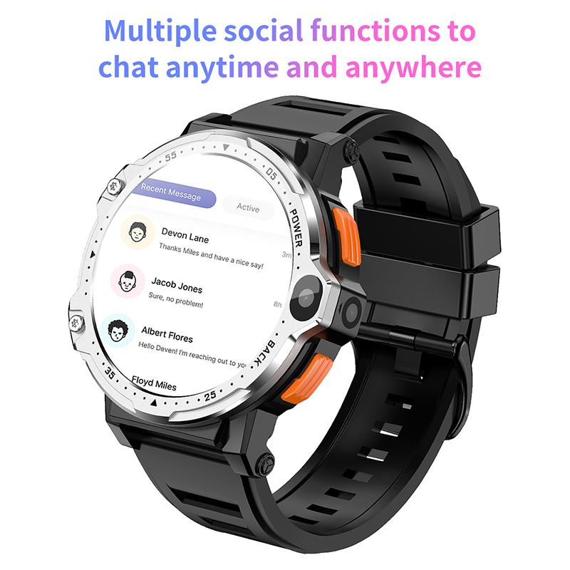 SIM Card 4G Smartwatch GPS Smart Watch 5G Card Full Netcom Built-in Google APP + Independent APP Download