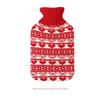 Hot Water Bottle Protective Cover, Winter Plush Cover, Cartoon Cloth Cover, Hand and Foot Warmer, Water-Filled Hot Water Bottle, Knitted Cover