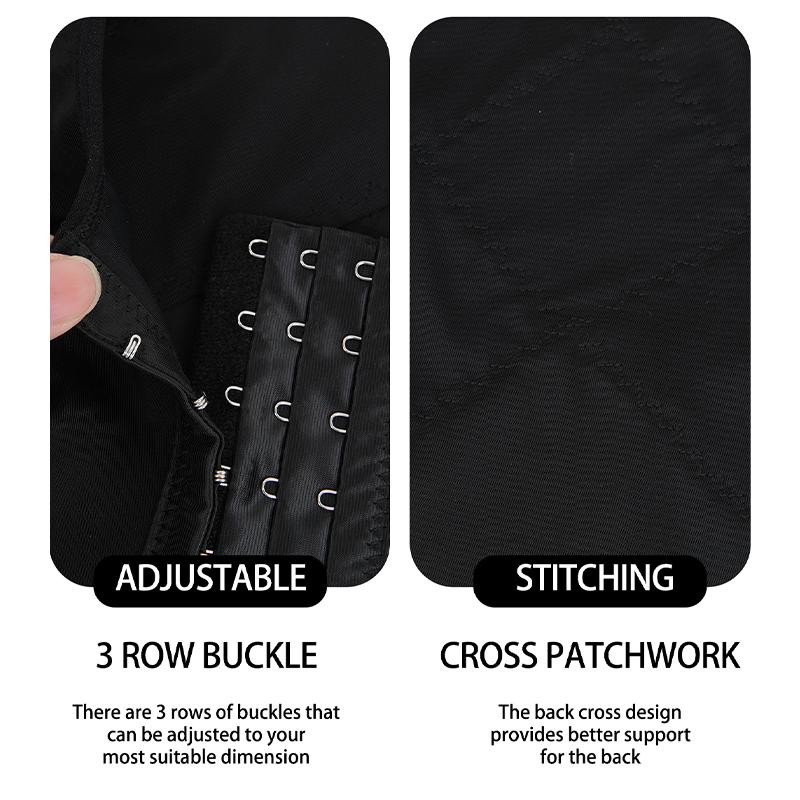 Breast Support Push Up Tops Upper Arm Shapers Compression Half Sleeves Women Arm Shapewear Humpback Posture Corrector Shoulder