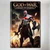 Знак жестяный God of War Ghost of Sparta Kratos - Закат на Древнем Поле Битвы Эпическое Игровое Искусство для Мужской Комнаты Бара Домашнего Декора