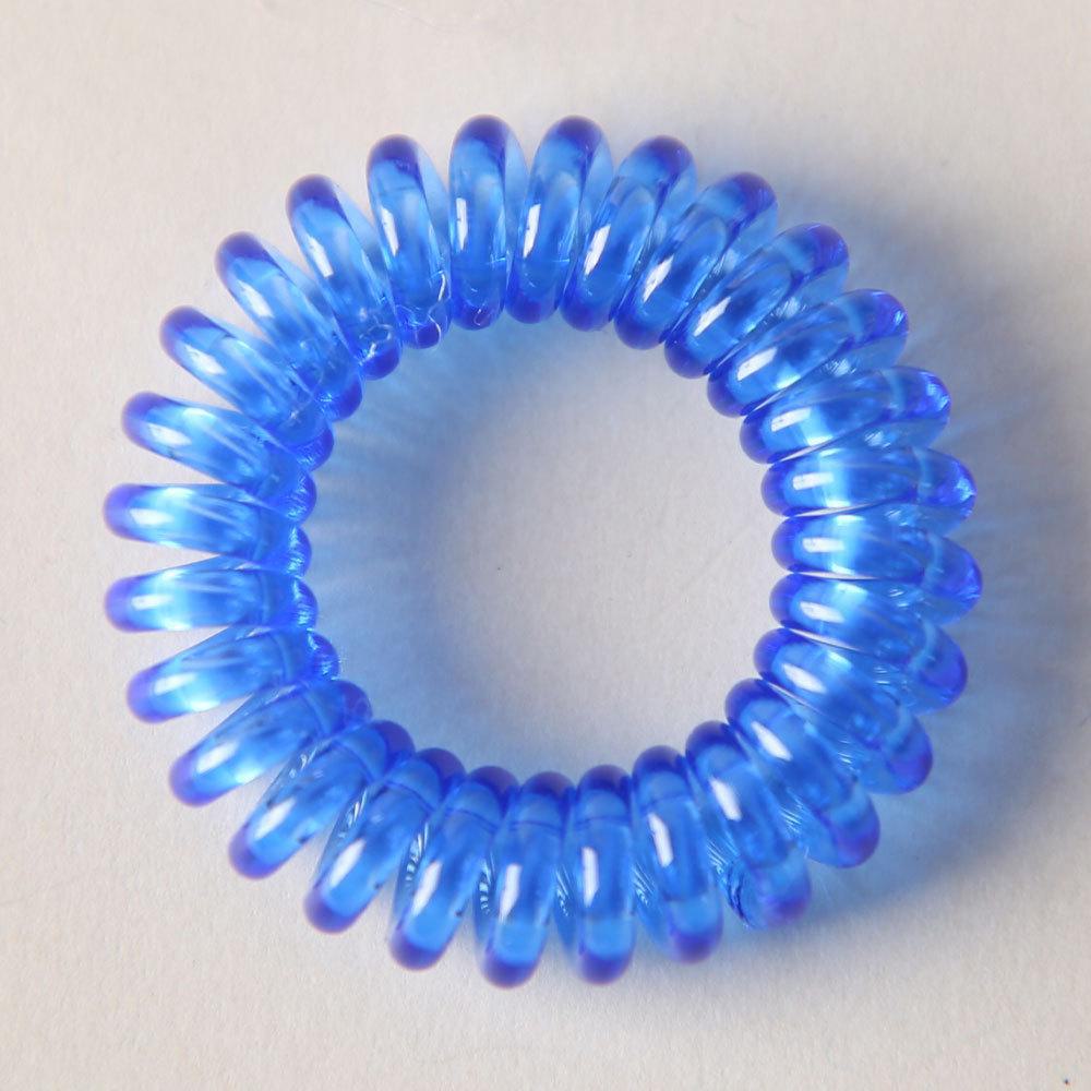 Korean Style Elastic Hair Bands: 40 Transparent Colors, Soft & Seamless Hair Accessories