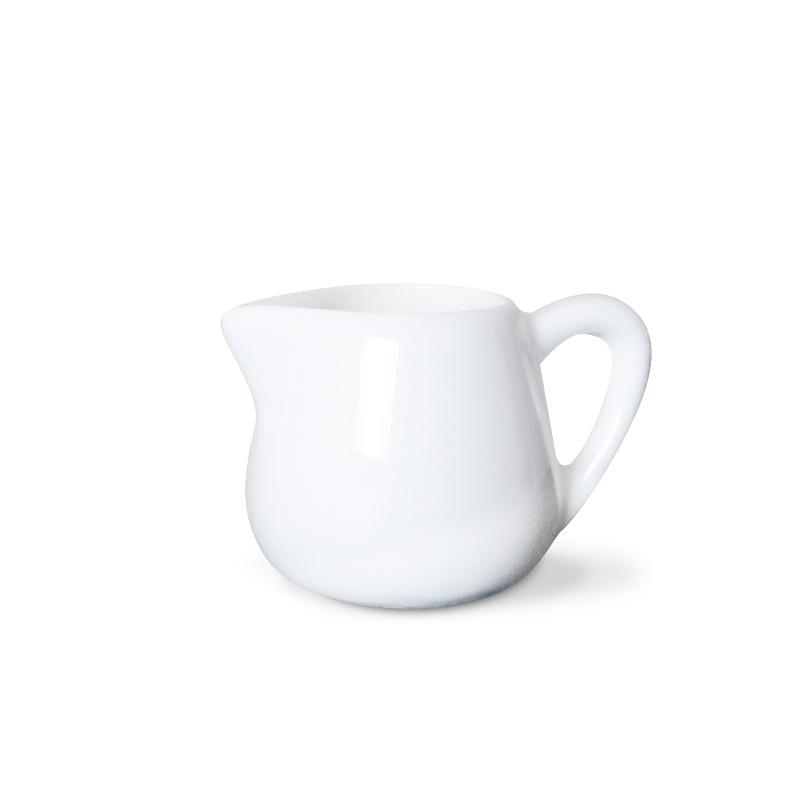White Mini Milk Jug Cafe Barista Espresso Coffee Maker Accessories Cappuccino Coffeeware Afternoon Tea Pitcher Cup Wholesale