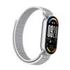 Ремешок на запястье для Xiaomi Smart Band 10/9/8 Нейлоновый ремешок-петля с застежкой-липучкой