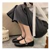 New Fashion Mary Jane Shoes for Women Retro Flat Women's Single Shoes Soft and Comfortable Ballet Shoes Women Zapatos Mujer