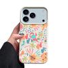 Красочный мультяшный чехол Для iPhone 17 Pro Max iPhone 16 Pro Max 15 14 13 12 11 16E Air Роскошная силиконовая накладка с текстурой кожи