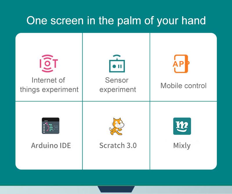 ESP32-C3 Dev Board with 1.28" Round LCD Touchscreen, WiFi, and Bluetooth Module