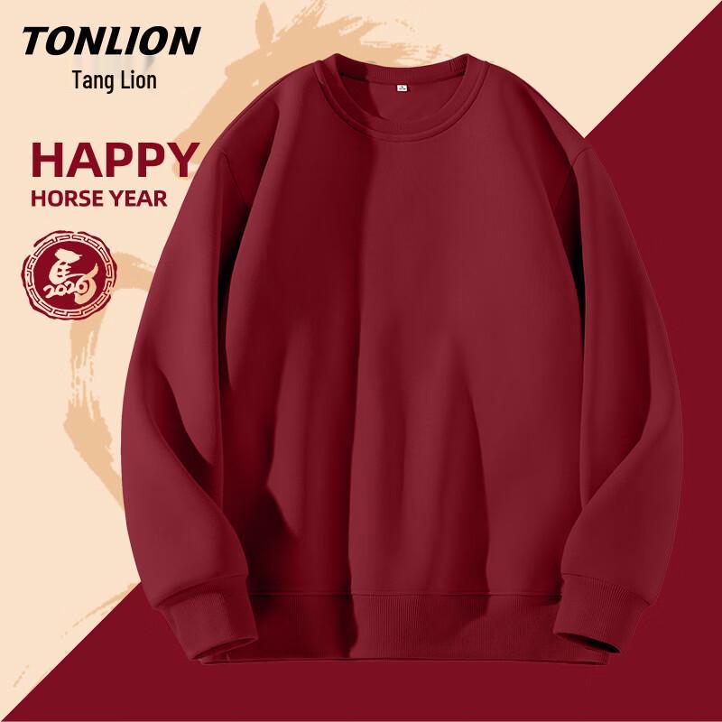 Мужская повседневная толстовка TonLion с круглым вырезом