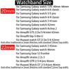 20 мм 22 мм ремешки для Samsung Galaxy Watch 4/5/6/7/6 classic/5 Pro/Gear s3 44 мм 40 мм плетеный ремешок браслет Huawei GT2e 3 4 ремешок