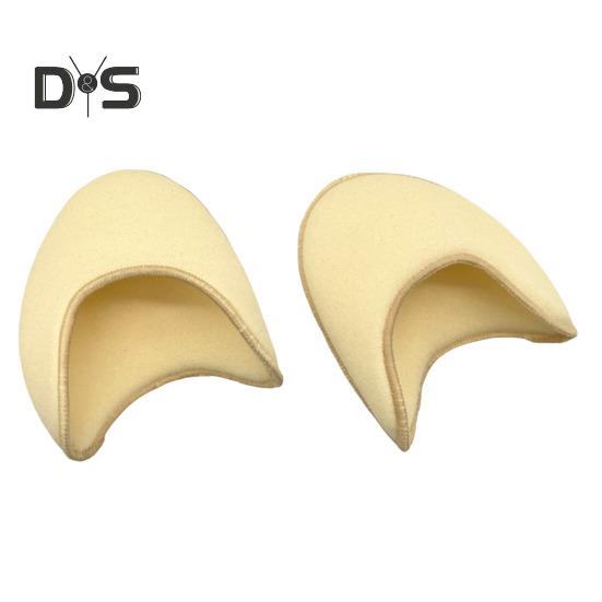 1 пара губчатых вставок для балетной обуви, снимающих давление на переднюю часть стопы, многоразовые моющиеся протекторы для пальцев ног для балета, танцев и повседневной носки