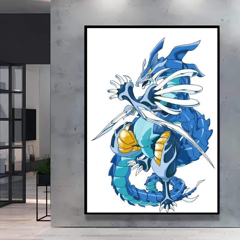 Canvas HD Prints Pokemon Blaziken Cartoon Character Images Modern Living Room Home Decor Aesthetic Poster Classic Children Gifts