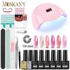 Manicure Set With Nail Dryer Nail Lamp Nail Drill Machine Manicure Set Kit Nail Tools Set 3