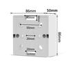 86 Type Switch Installation Box PVC External Mounting Box New Junction Outfit Box