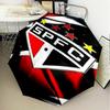 1PC Spfc Team Crest Design Printed Umbrella Folding umbrella, automatic umbrella 8-Frame for Travel, camping Fan gifts Christmas Gifts