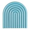 Rainbow Shape High Temperature Resistant Coaster Dining Table Mat Insulation Pad