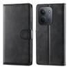 Для Xiaomi Redmi 15C 4G (Глобальный) (171 мм)/Poco C85 4G (171 мм) Чехол-кошелек с подставкой, текстура теленка, ПУ-кожа, чехол-книжка для телефона с ремешком на запястье