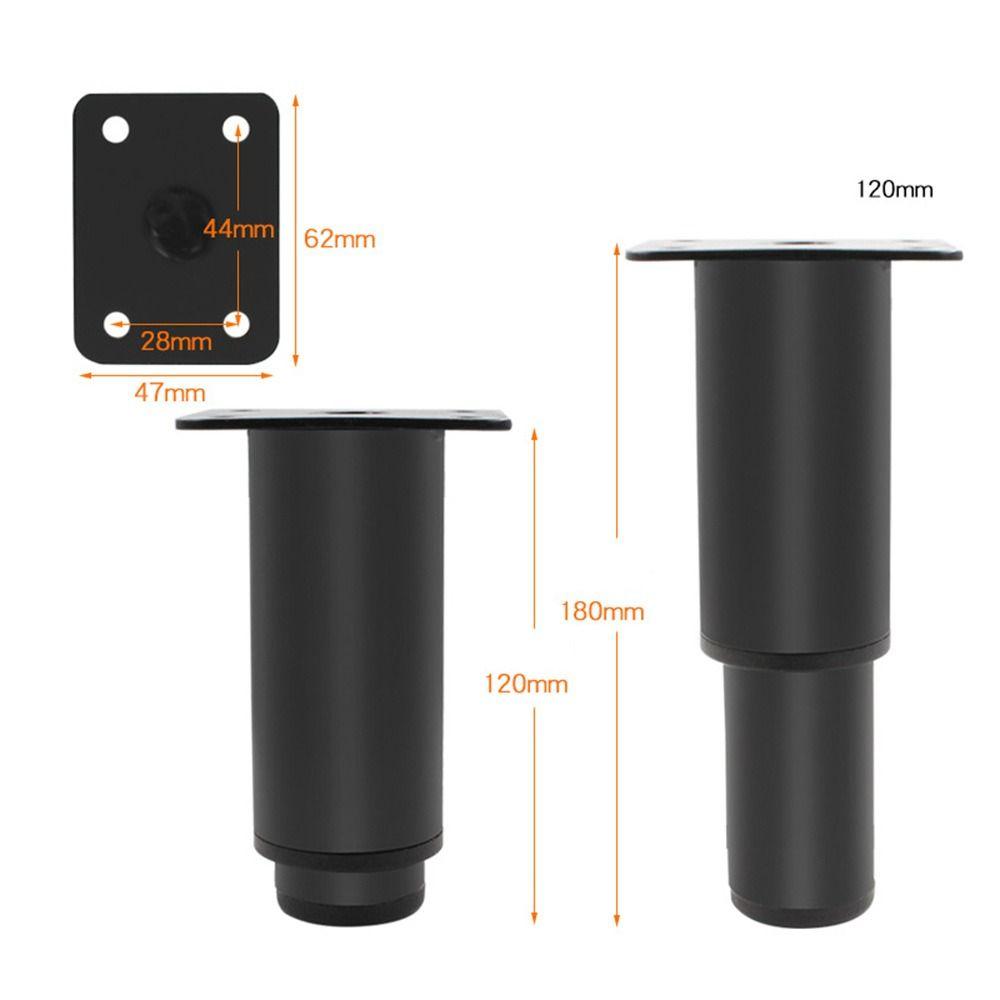 Телескопическая ножка для мебели из нержавеющей стали, ящик для хранения ножек для тумбочки, аксессуары для мебели