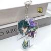 Genshin Impact Новый акриловый брелок для ключей Изысканный школьный рюкзак, подвесная часть вокруг Waltauna Xida Shenhe Ganyu Qiqi