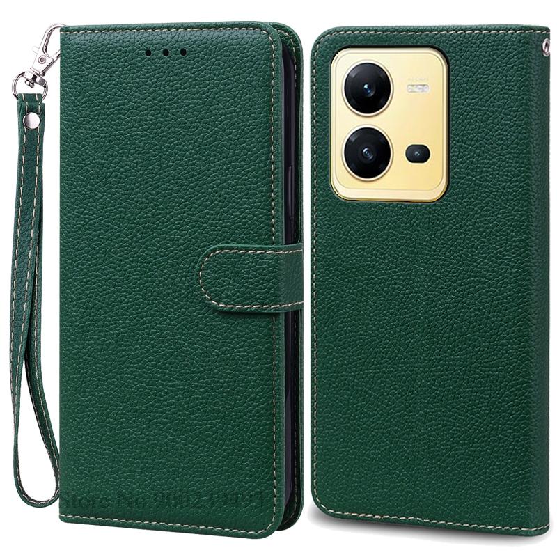 Для Vivo X80 Lite чехол Роскошный кожаный кошелек флип чехол для Vivo X80 Lite 5G чехол Силиконовый чехол для Vivo X80 Lite Fundas Shell