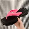 Fashion Whoholl Brand Flip Flops Women Summer Shoes Outdoor Slippers EVA Rubber Platform Beach Slides with Thick Cushion Non-slip 40-41