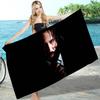 Classic J-john Movie W-wick Big Microfiber Beach Towels Quick Dry Towel Sand Beach Towels Pool Towel for Travel Swim Pool Yoga