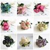 Exquisite 30cm Rose Silk Peony Artificial Flowers Ideal For Elegant Wedding Decor