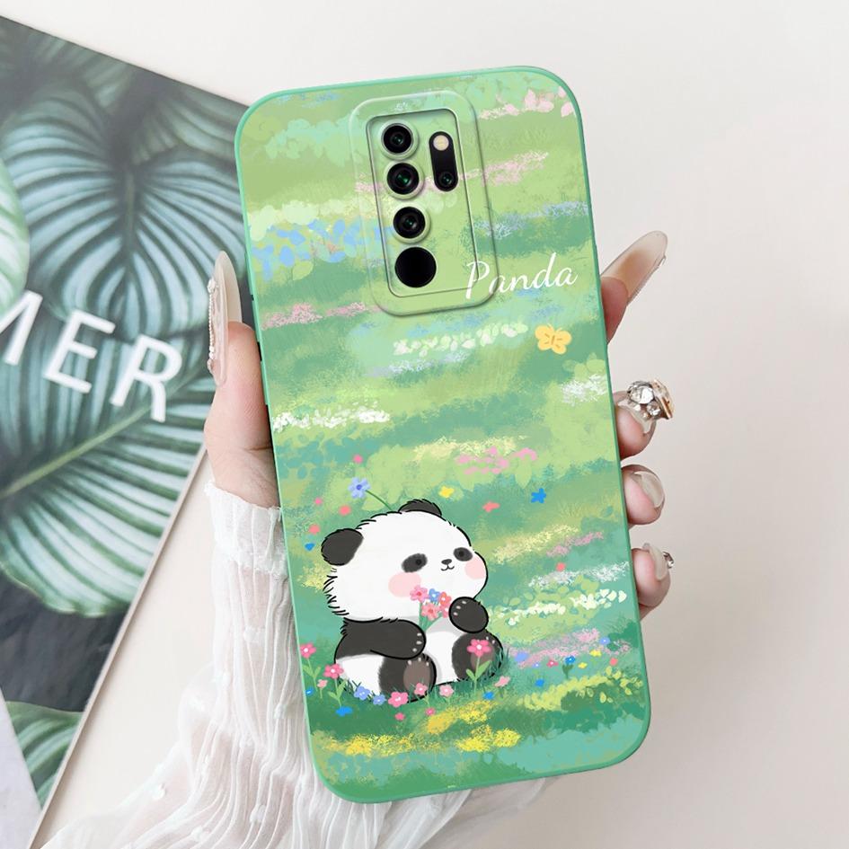 Чехол для Xiaomi Redmi Note 8 Pro Милый Панда Мягкий ТПУ Силиконовый Чехол для Телефона Для Xiomi Redmi Note 8 Pro Обложка Redmi Note8 Pro Coque