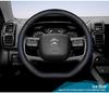 Натуральная кожа Рулевое колесо Покрытие для Citroen C56, Sega, C3XR, Elysée, C4L, Tianyi - Универсальное Всесезонное