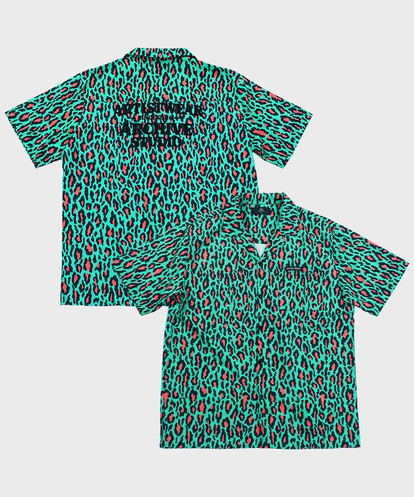 ARTISTWEAR [Atw] Тропический Леопард Половина Рубашки