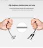 Metal Sheathed Fiber Optic Sensor Amplifier with Right Angle Elbow and Extended Reflective Through-Beam Cable