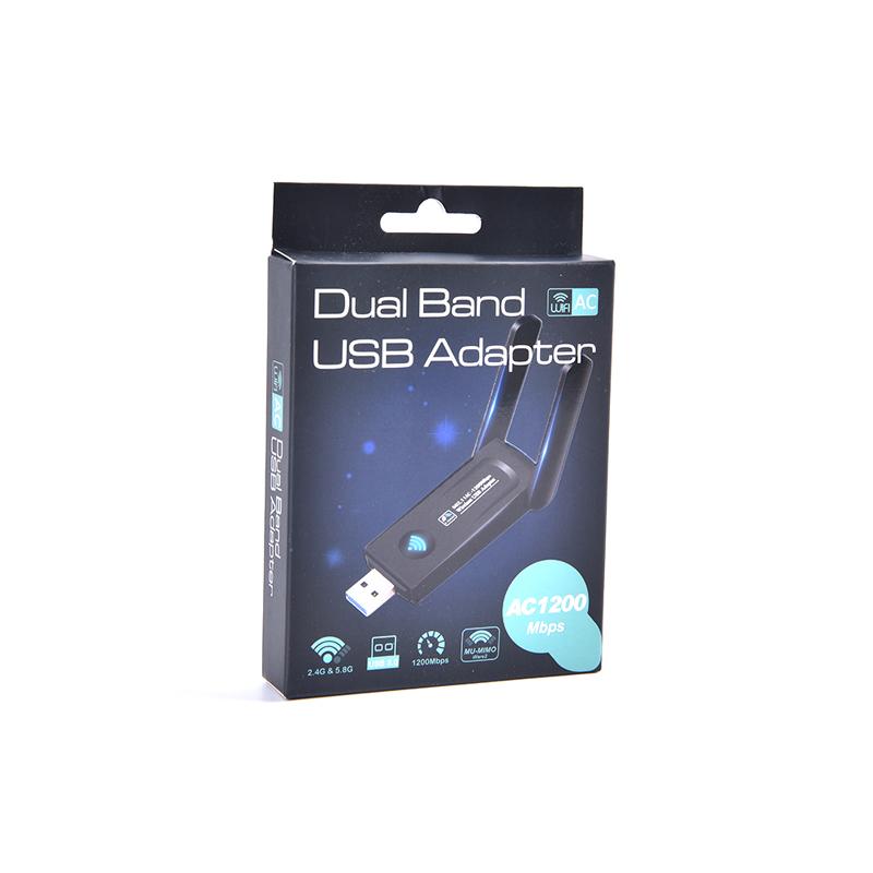 Usb 3.0 1200 Мбит/с Wi-Fi адаптер двухдиапазонный 5 ГГц 2,4 ГГц 802.11Ac Wi-Fi антенна