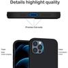 Coque Pour iPhone 13 Pro (6,1") Silicone Slim Noir