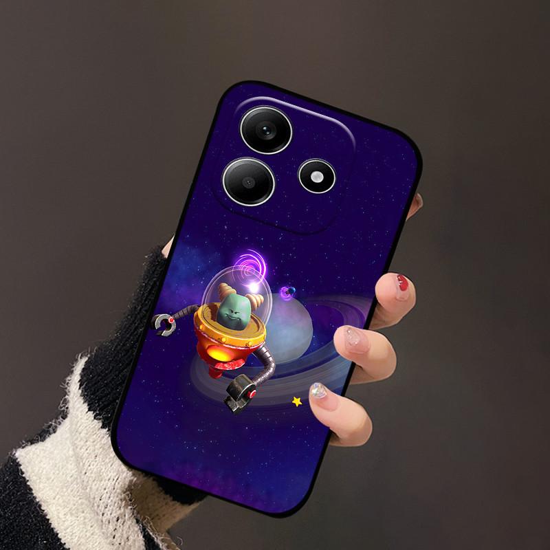 Чехол для Redmi Note 14 4G 5G Модный Милый Защитный Мягкий Силиконовый ТПУ Чехлы для Телефона Защитная Накладка Бампер для Телефона Redmi Note14