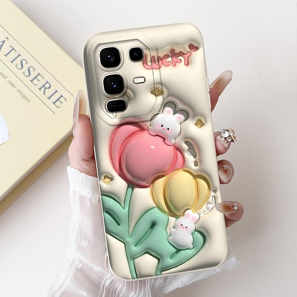 Чехол для Infinix Note 50 Pro+ Plus X6856 Чехол Модный Расписной Парный Чехол для Телефона Для Infinix Note 50 Pro 4G X6855 Note50 Fundas