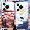 Чехол для Huawei Pura 70 Милый мультяшный расписной чехол Прозрачный силиконовый чехол для телефона Для Huawei Pura 70 Pro Plus Pura70 Pro + Мягкий чехол