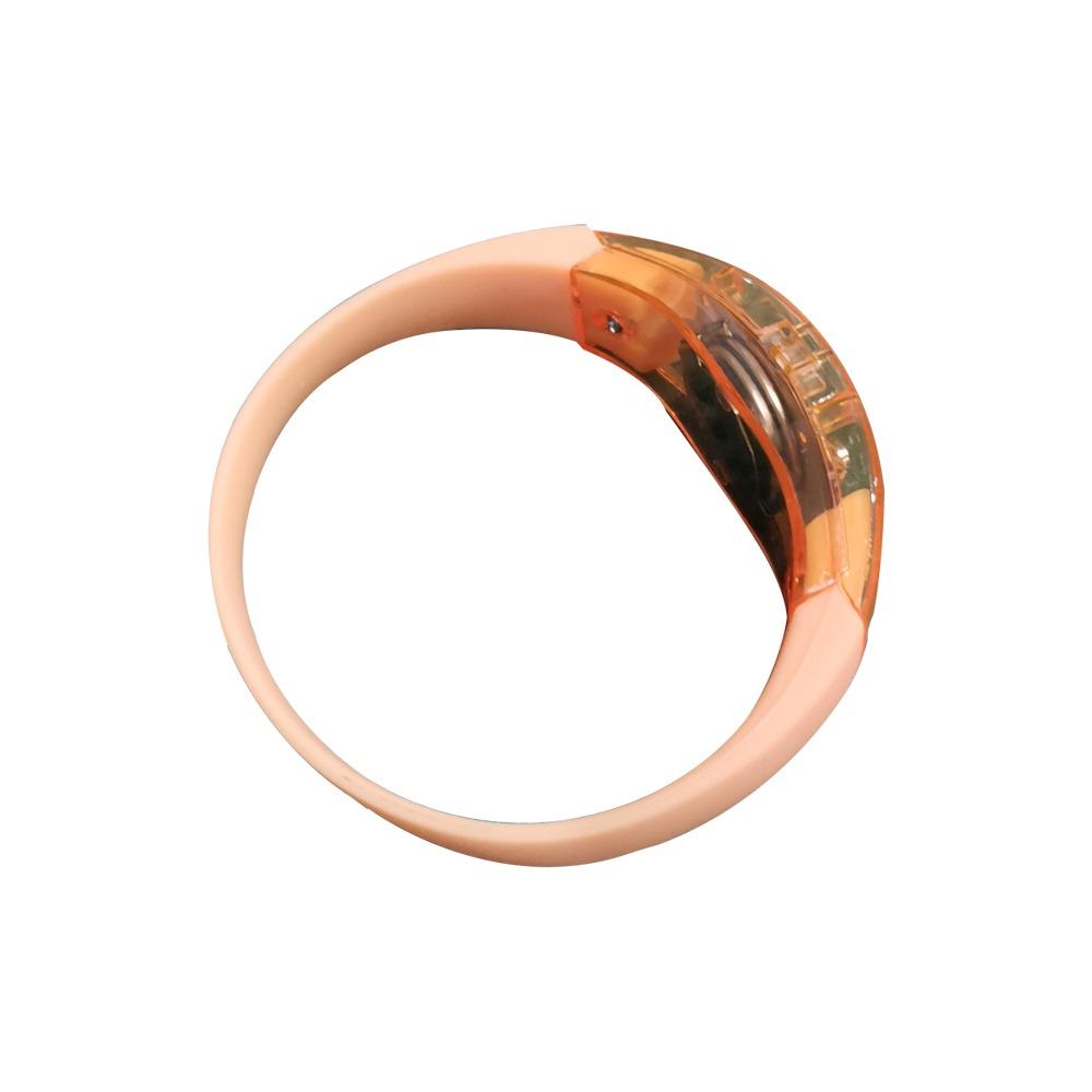 Silicone Bangle Glow Bracelets Sound Activated Flashing Wristbands Led Wristband Toys Concert
