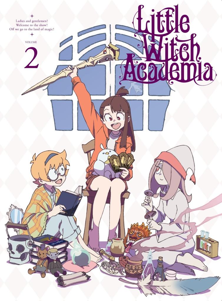 ТВ Аниме Witch Press Limited "Маленькая Академия" ТОМ 2 Blu-ray (Первое издание)