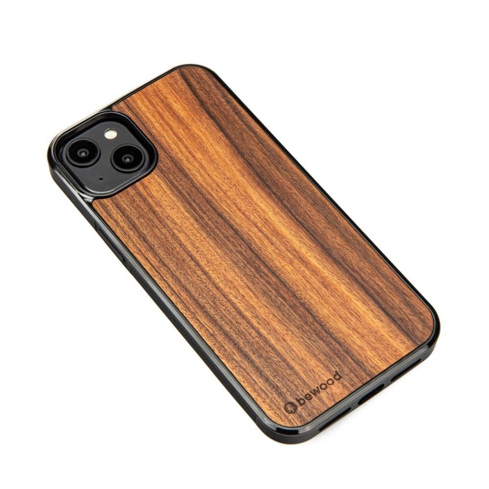 Bewood Wooden Case for iPhone 14 Plus, Rosewood Santos