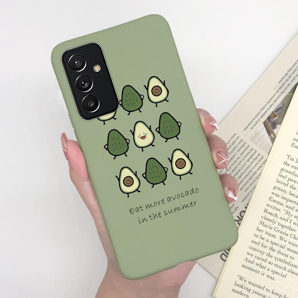 For Samsung A82 Phone Case Butterfly Lavender Matte Cover For Samsung Galaxy A82 A 82 Funda Soft Silicone Shockproof Bumper Capa