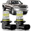 Подходит для Toyota 4Runner 2003-2009 Лампы противотуманных фар или ДХО, 13000 лм, Суперяркое 360° освещение, 9005/9145/H10 Противотуманные фары, 6000K Холодный белый, Улучшенные