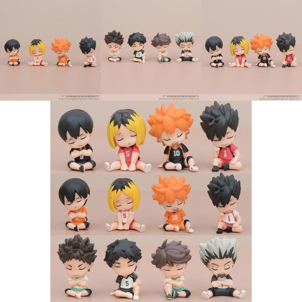 Фигурки-модели из ПВХ Haikyuu в позе сна для коллекционеров и фанатов аниме