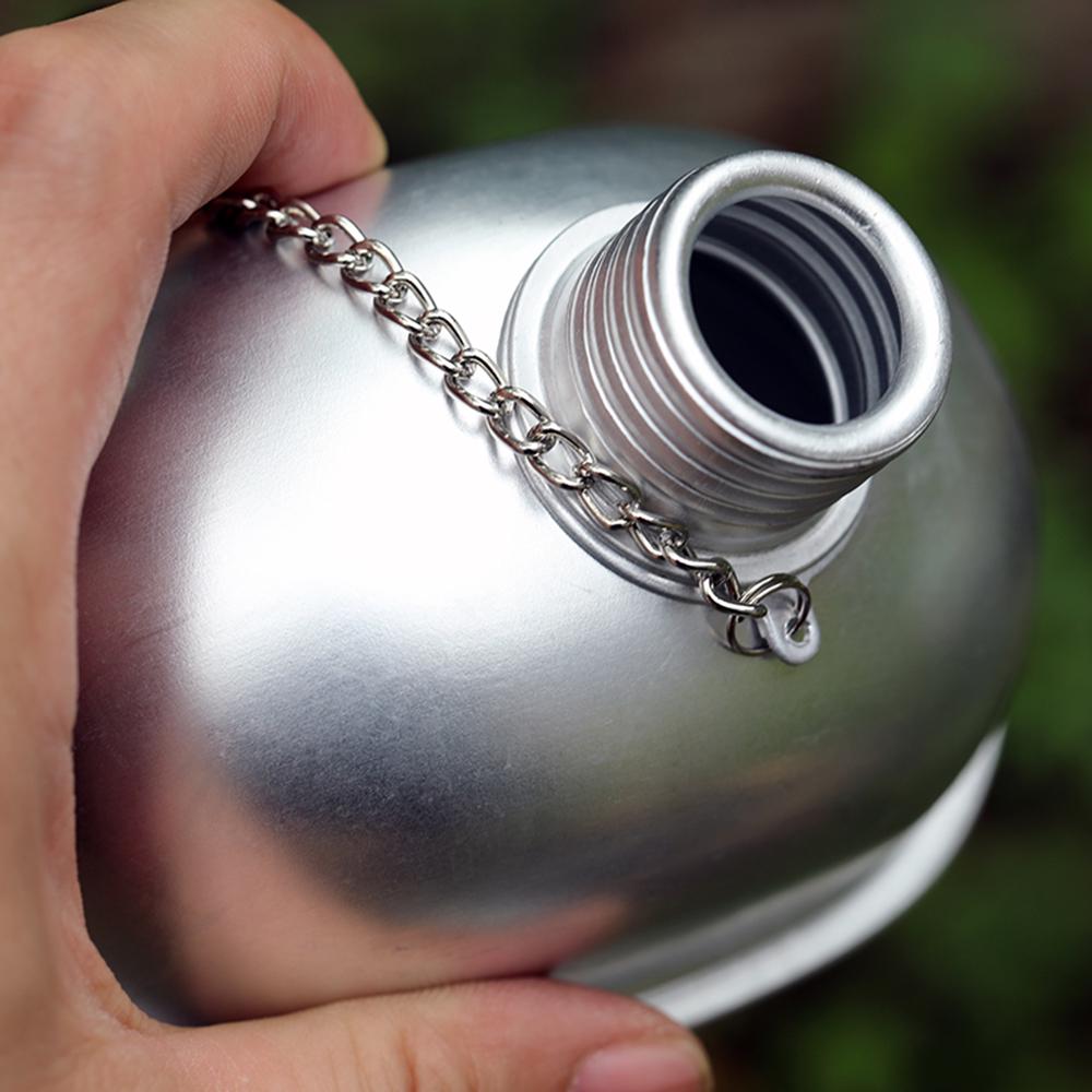 Набор фляжек алюминевых. С крышками