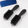 2pcs Multifunctional Brush Golf Club Brush Notched Tip Golf Gear Maintenance Brush  Golf practice